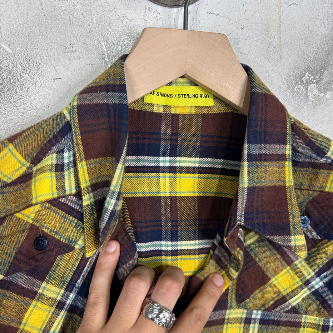 Raf Simons x Sterling Ruby Plaid Flannel