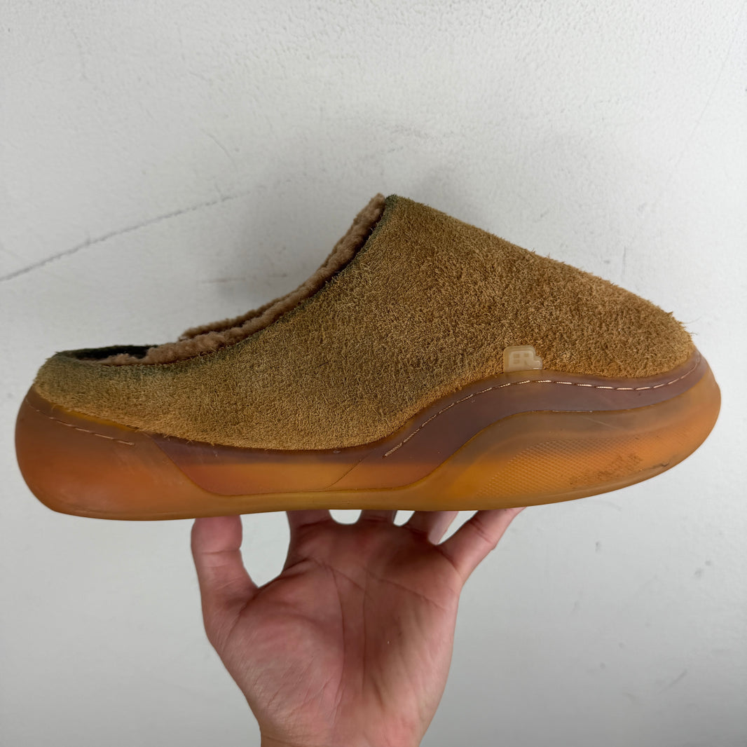 ERL Tan Vamp Mules