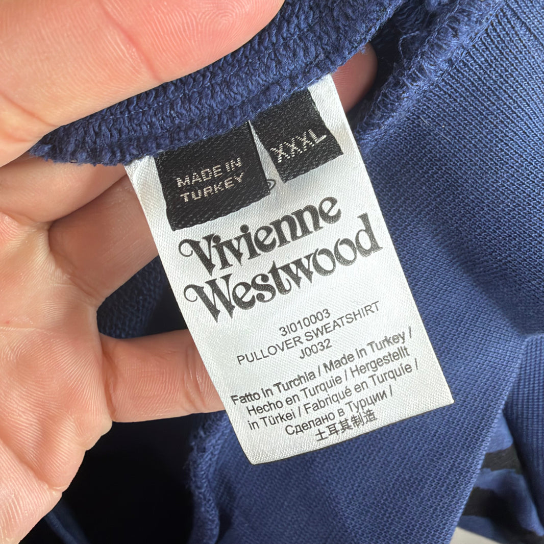 Vivienne Westwood Blue Tiger Camo Hoodie