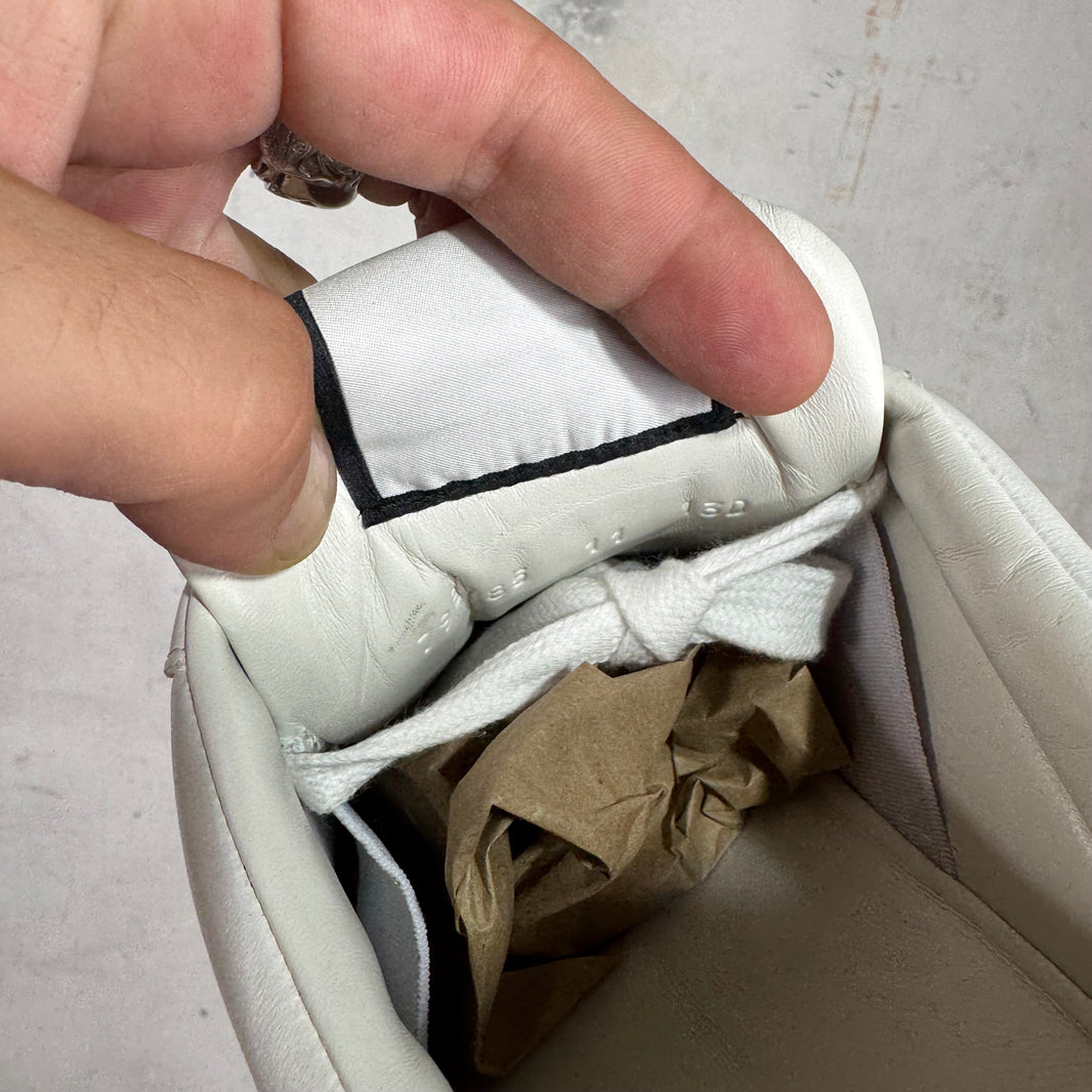 Gucci White Monogram Screener Sneakers