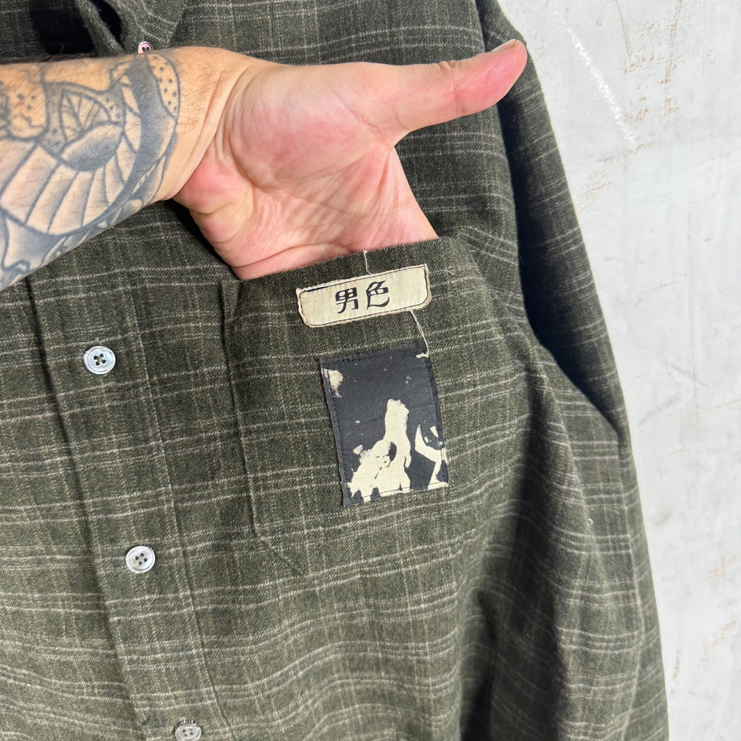 ERD Wool Assemblage Flannel Shirt