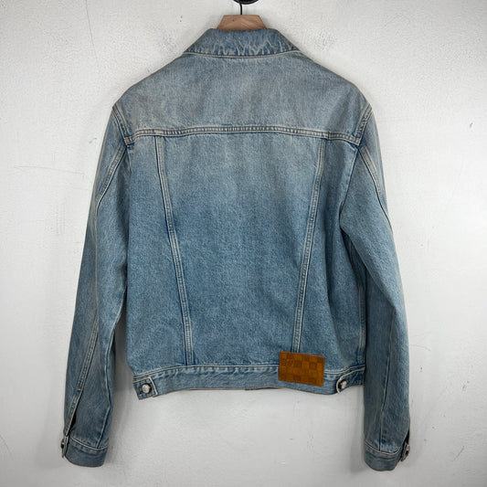 Louis Vuitton Embroidered Trucker Denim Jacket