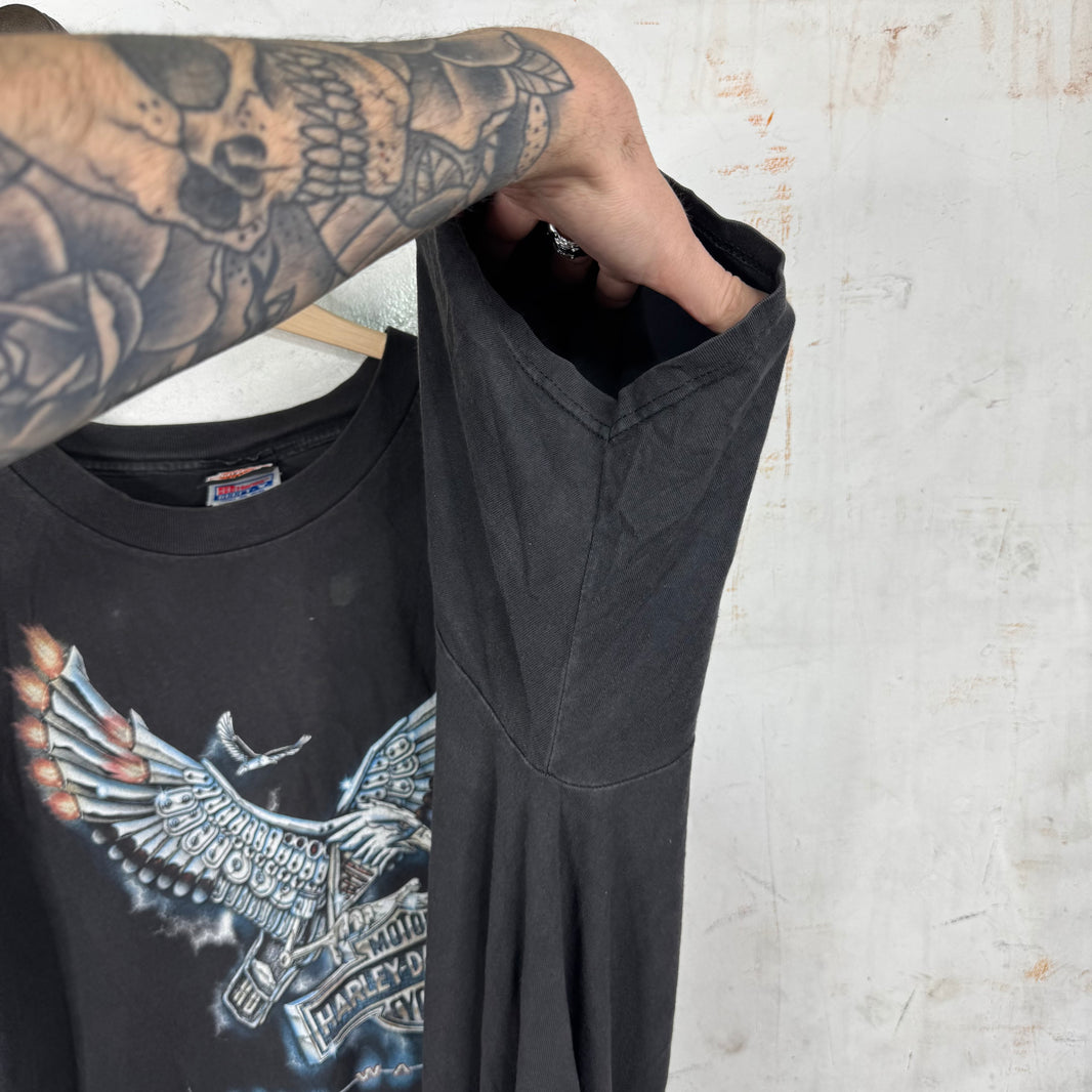 Vintage Harley Davidson Metal Warrior T-Shirt