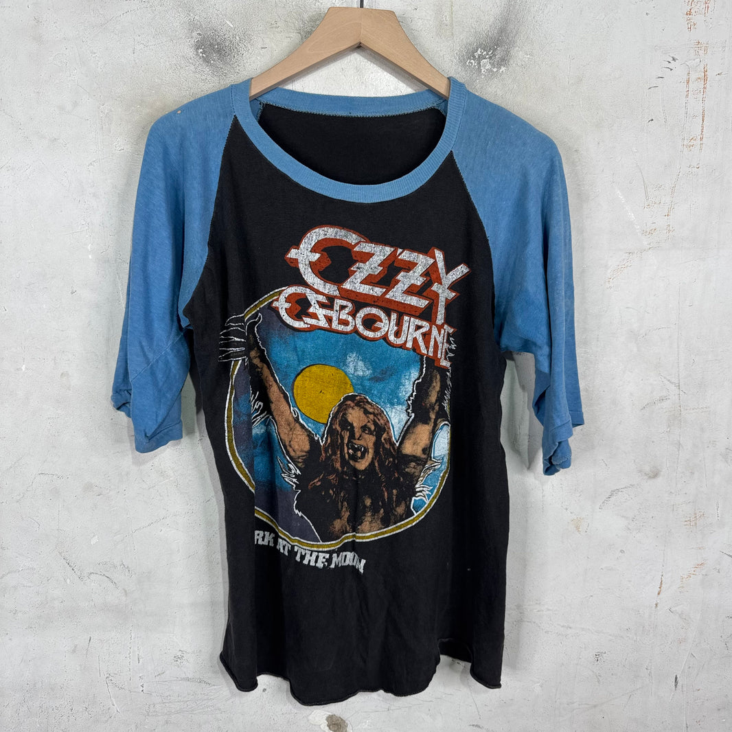 Vintage 80's Ozzy Osbourne Raglan T-Shirt