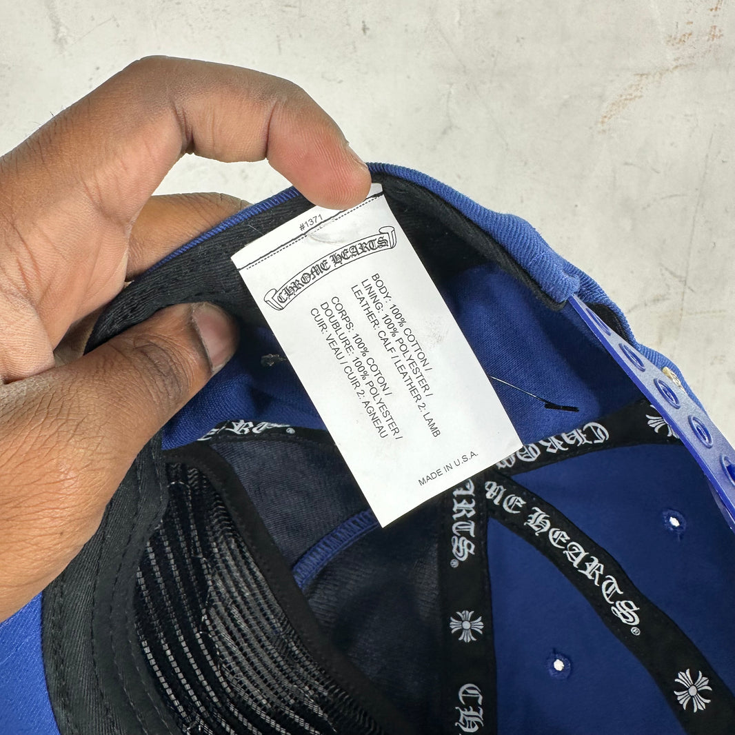 Chrome Hearts Blue Space Patch Hat