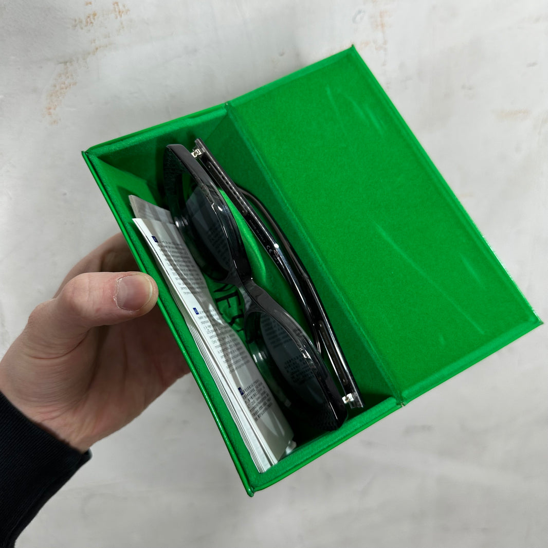 Bottega Veneta Woven Cat-Eye Sunglasses