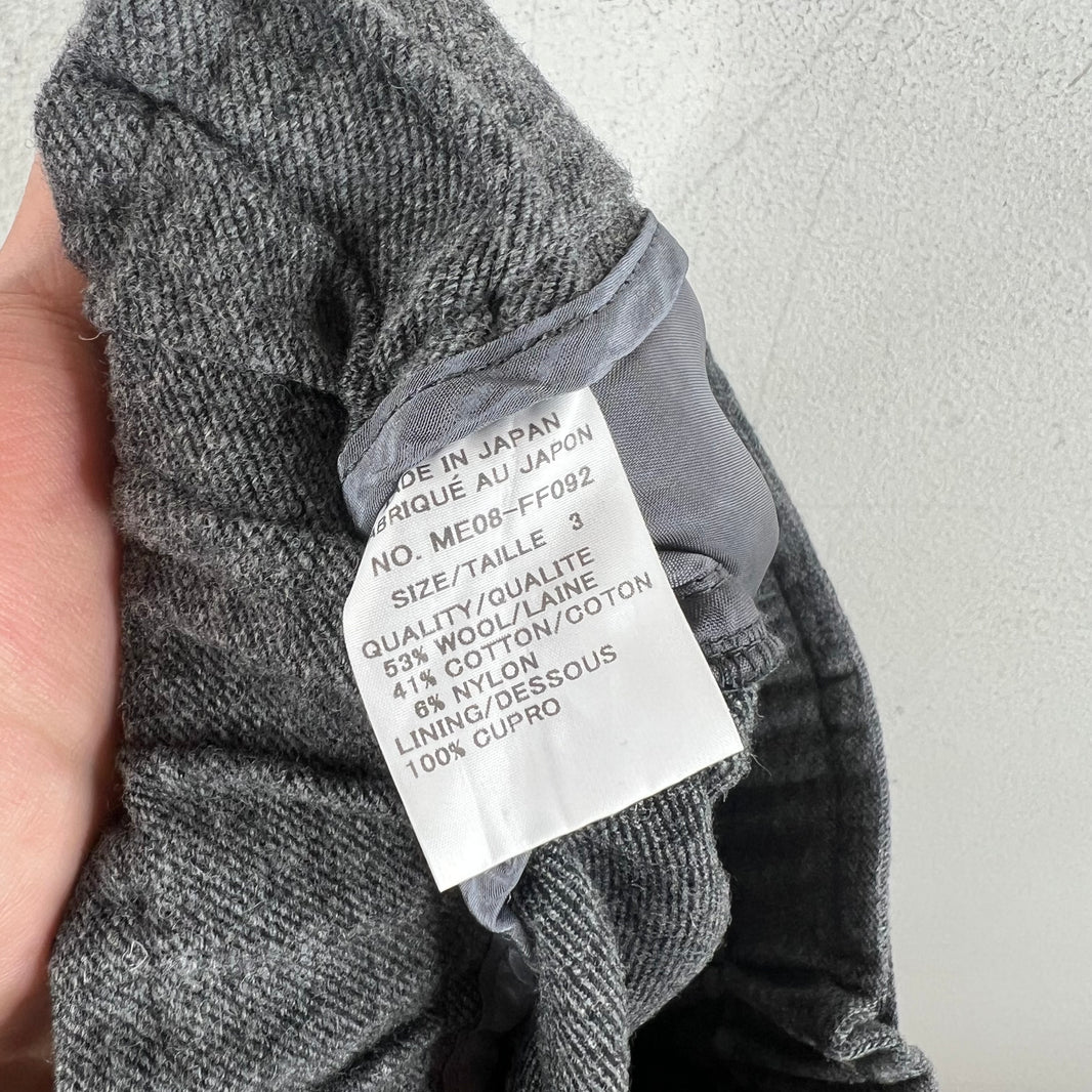 Issey Miyake Belted Wool Trousers