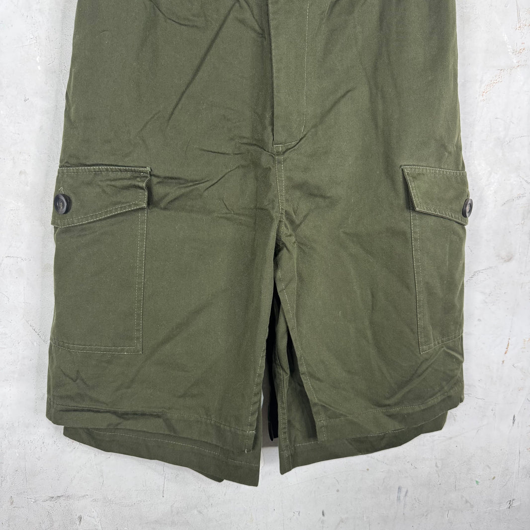 Wales Bonner Skirted Layered Cargo Shorts