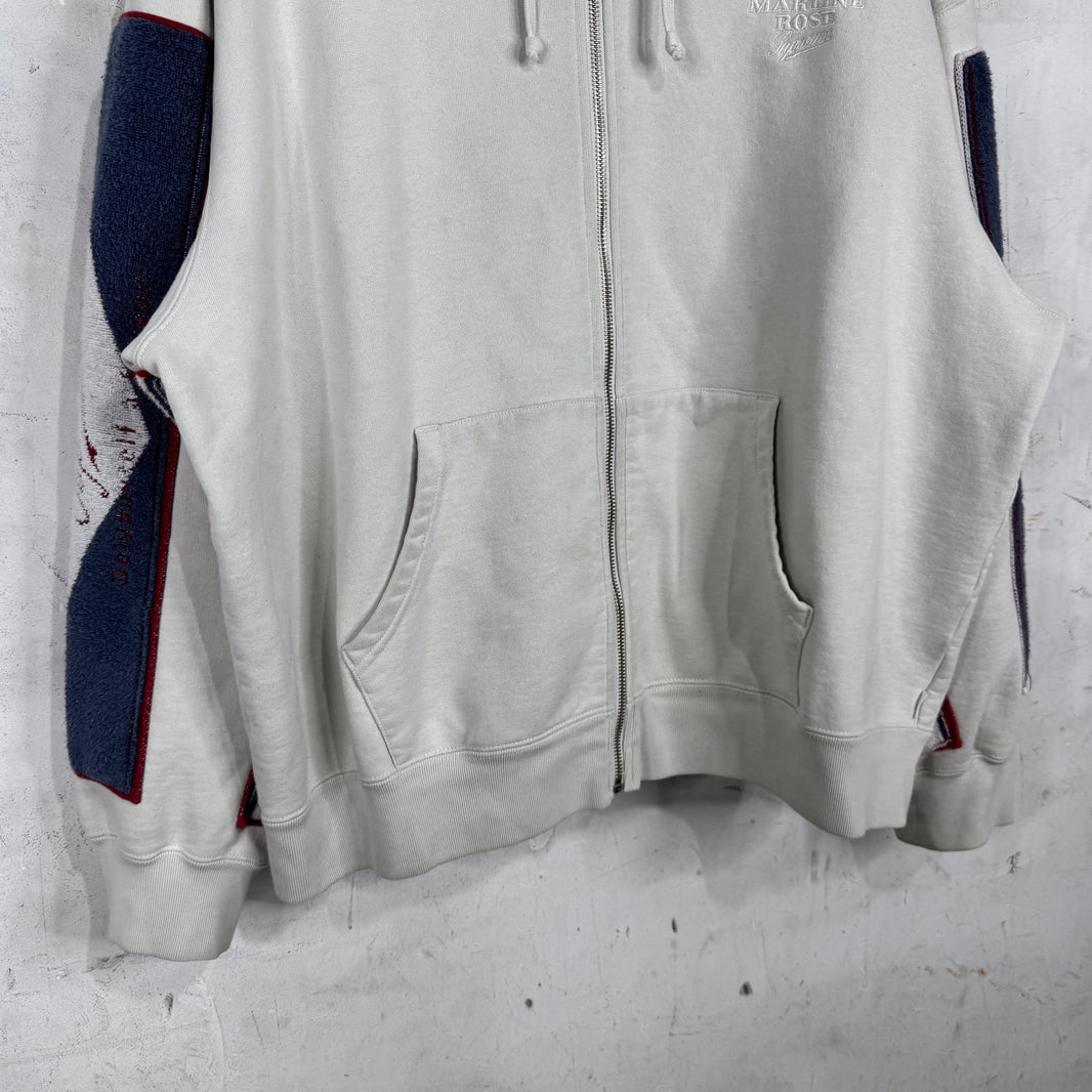 Supreme x Martine Rose Towel Zip Hoodie