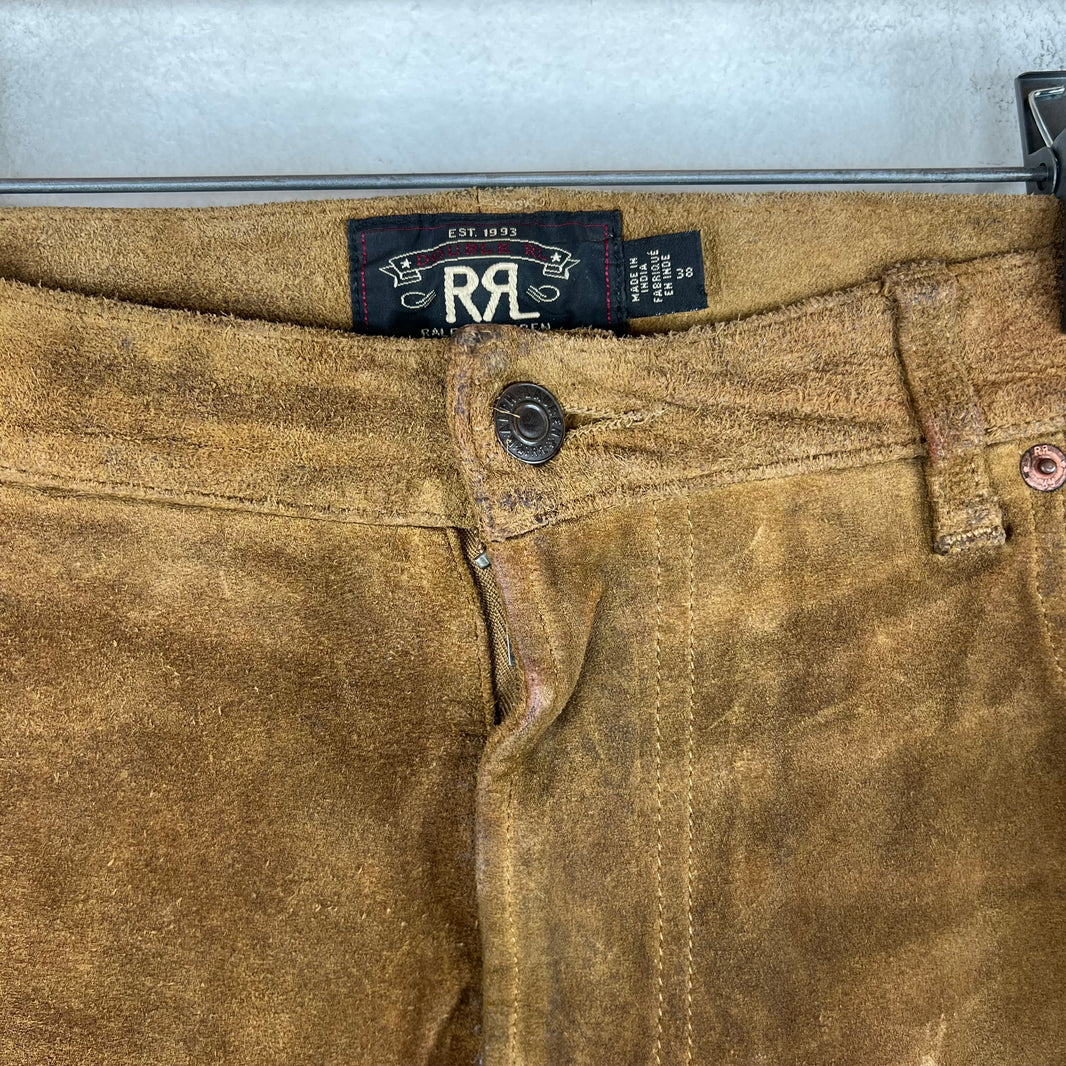 RRL Roughtout Suede Jeans