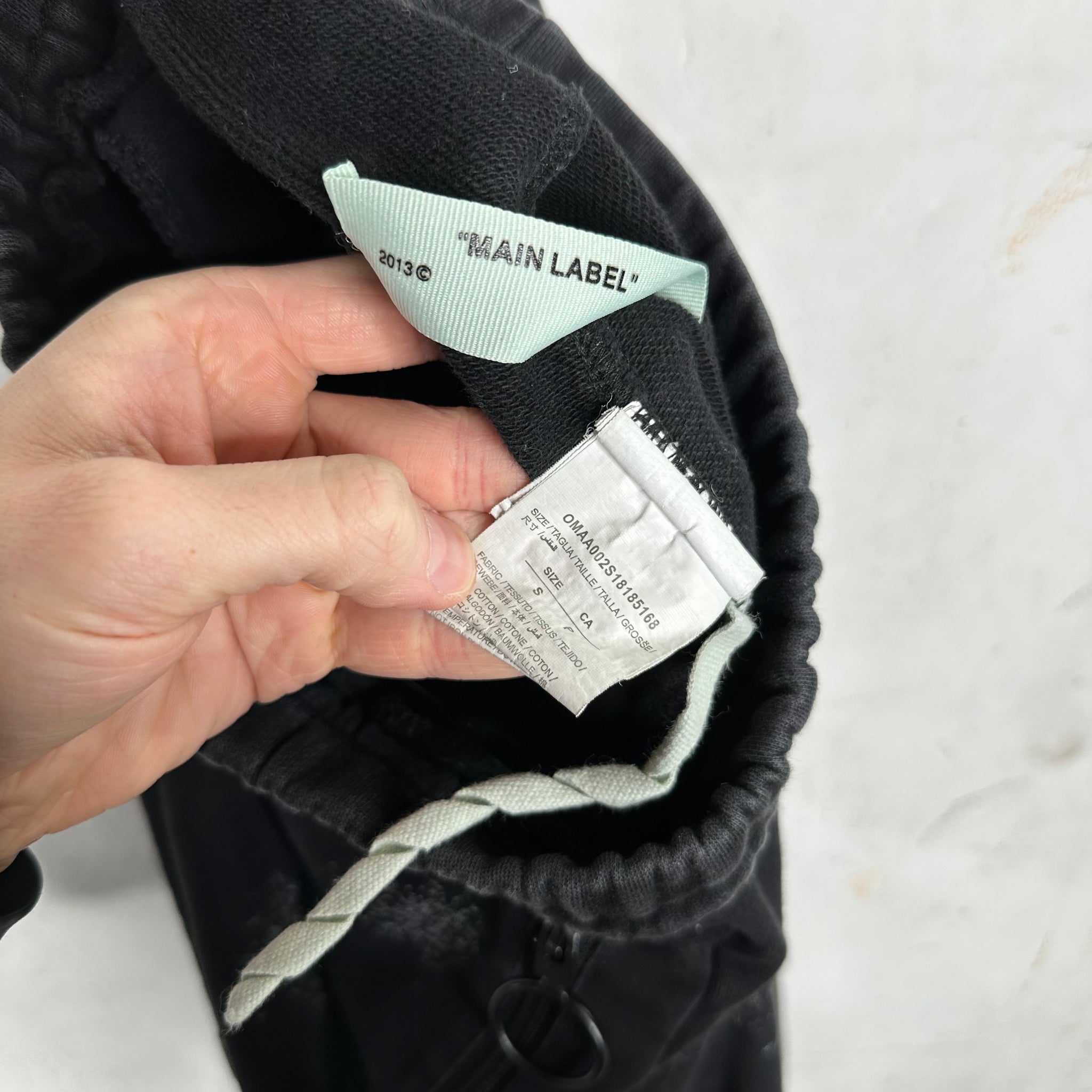 Off White Main Label Painted Sweatpants