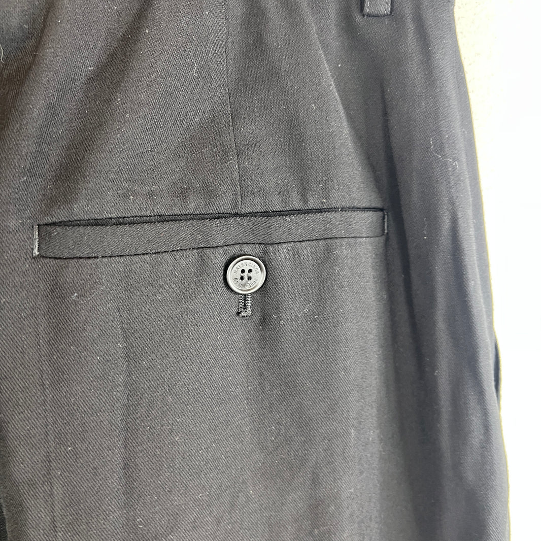 Balenciaga Garde-Robe Black Long Trousers
