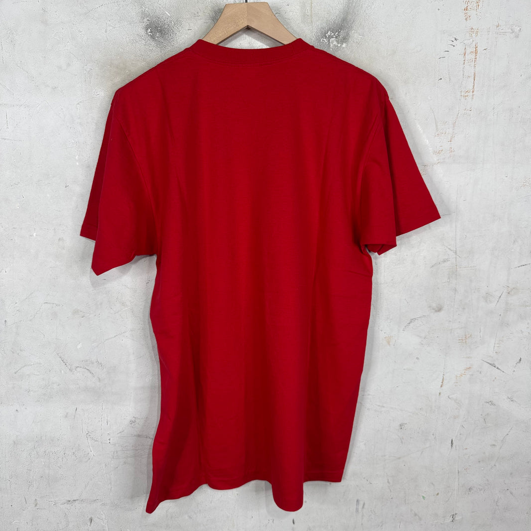 Supreme Red Morrisey Test Print Sample 2 T-Shirt
