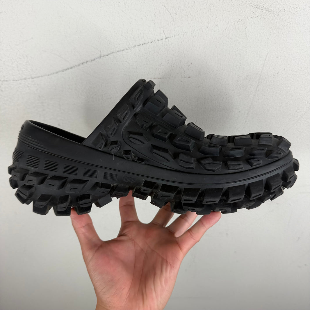 Balenciaga Black Defender Clogs