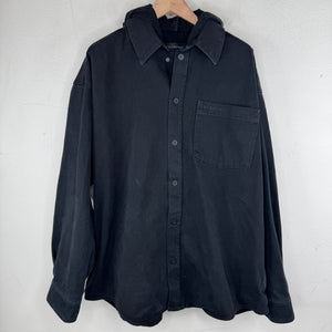 Balenciaga Hooded Parka Shirt