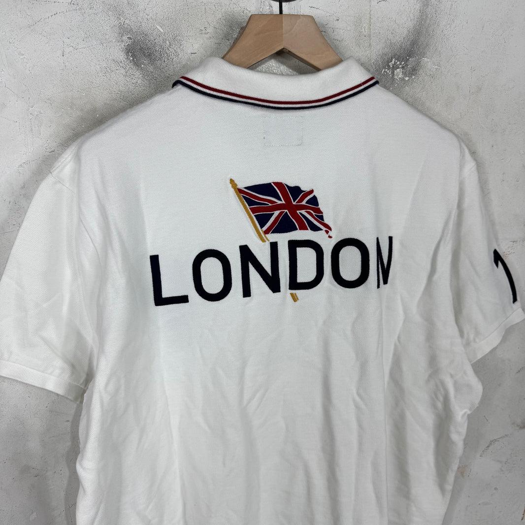 Ralph Lauren White 2012 Olympic Big Pony Polo