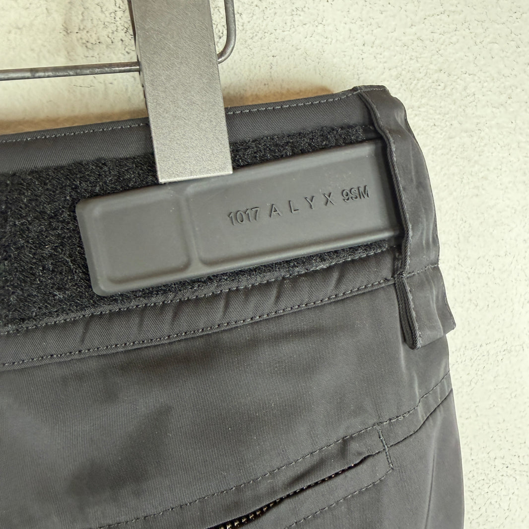Alyx Black Nylon Cargo Shorts