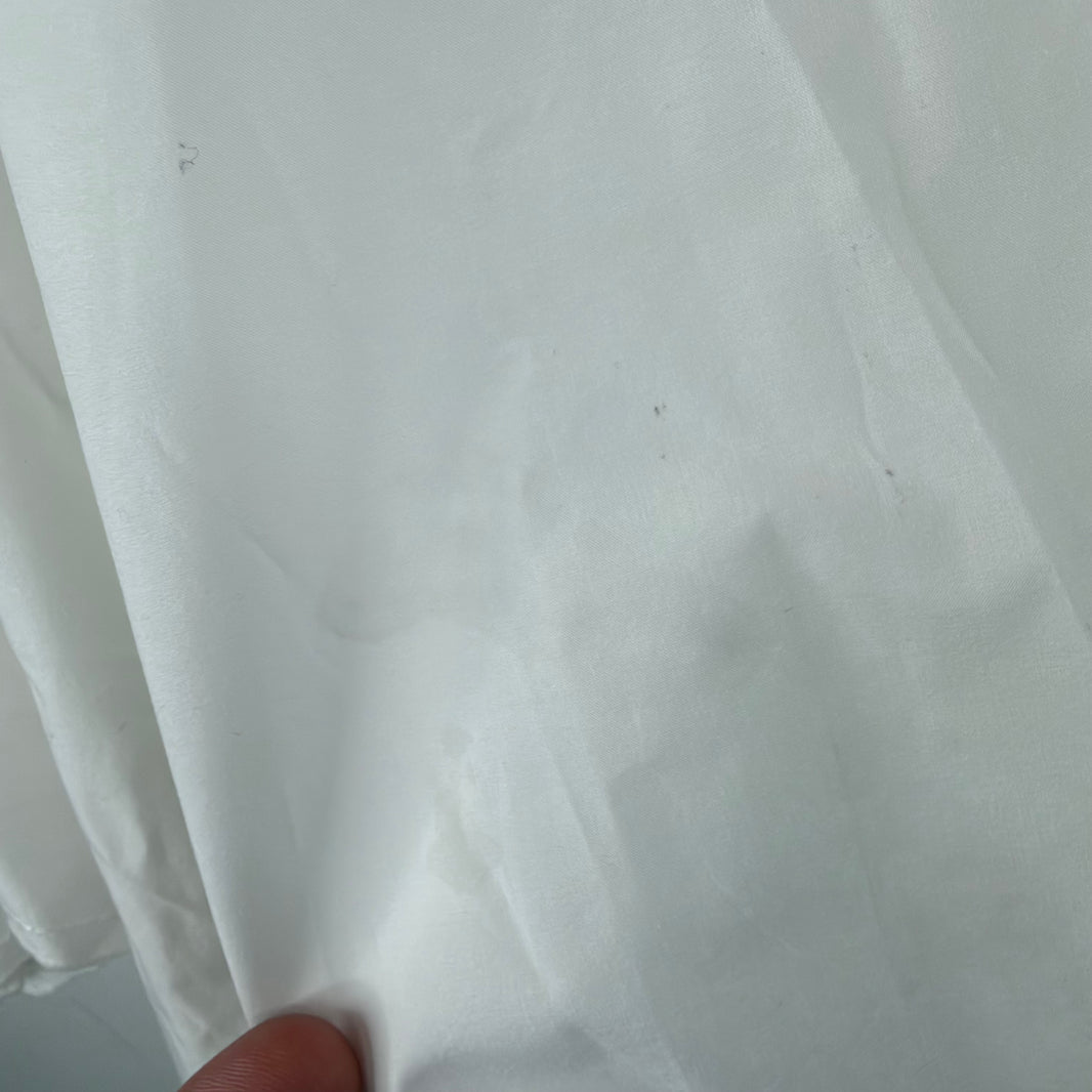 MM6 Oversized White Button Up Shirt
