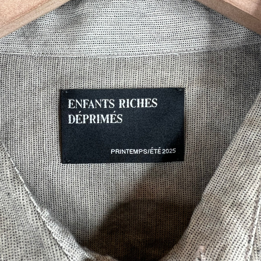 ERD Artist Embroidered L/S Button Up Shirt