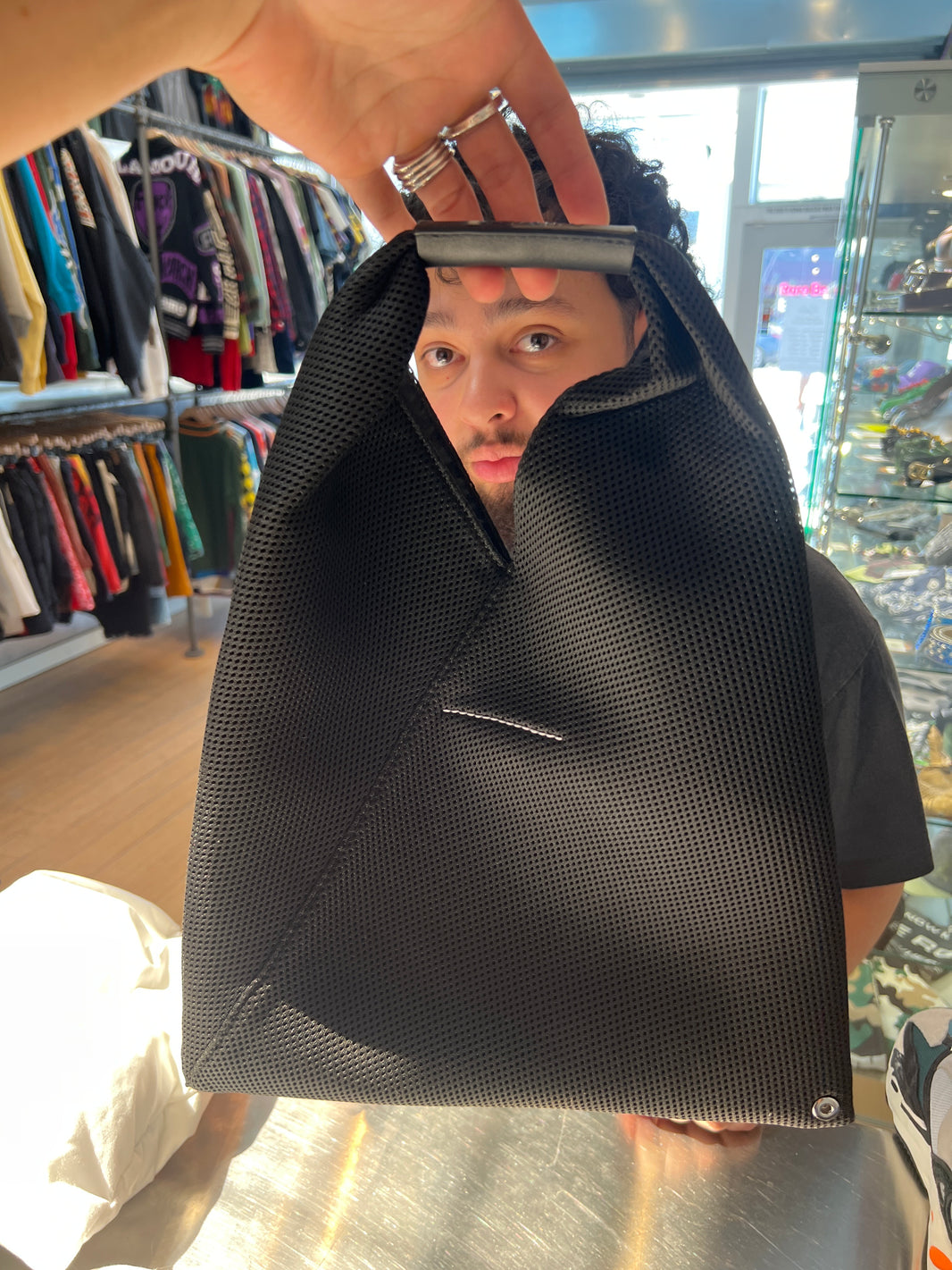 Margiela MM6 Mesh Hand Bag