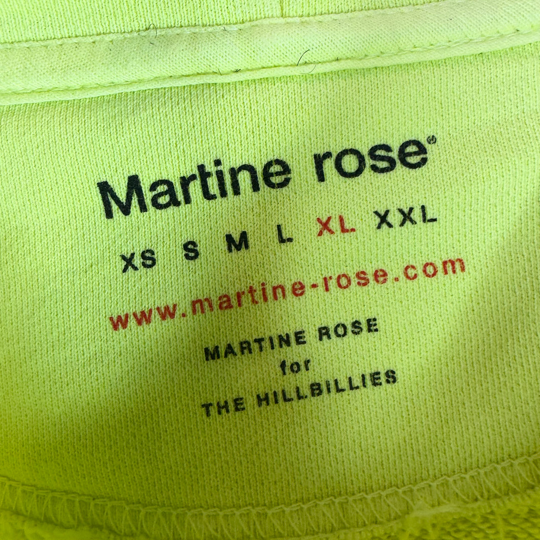 Martine Rose Neon New Devotions Hoodie