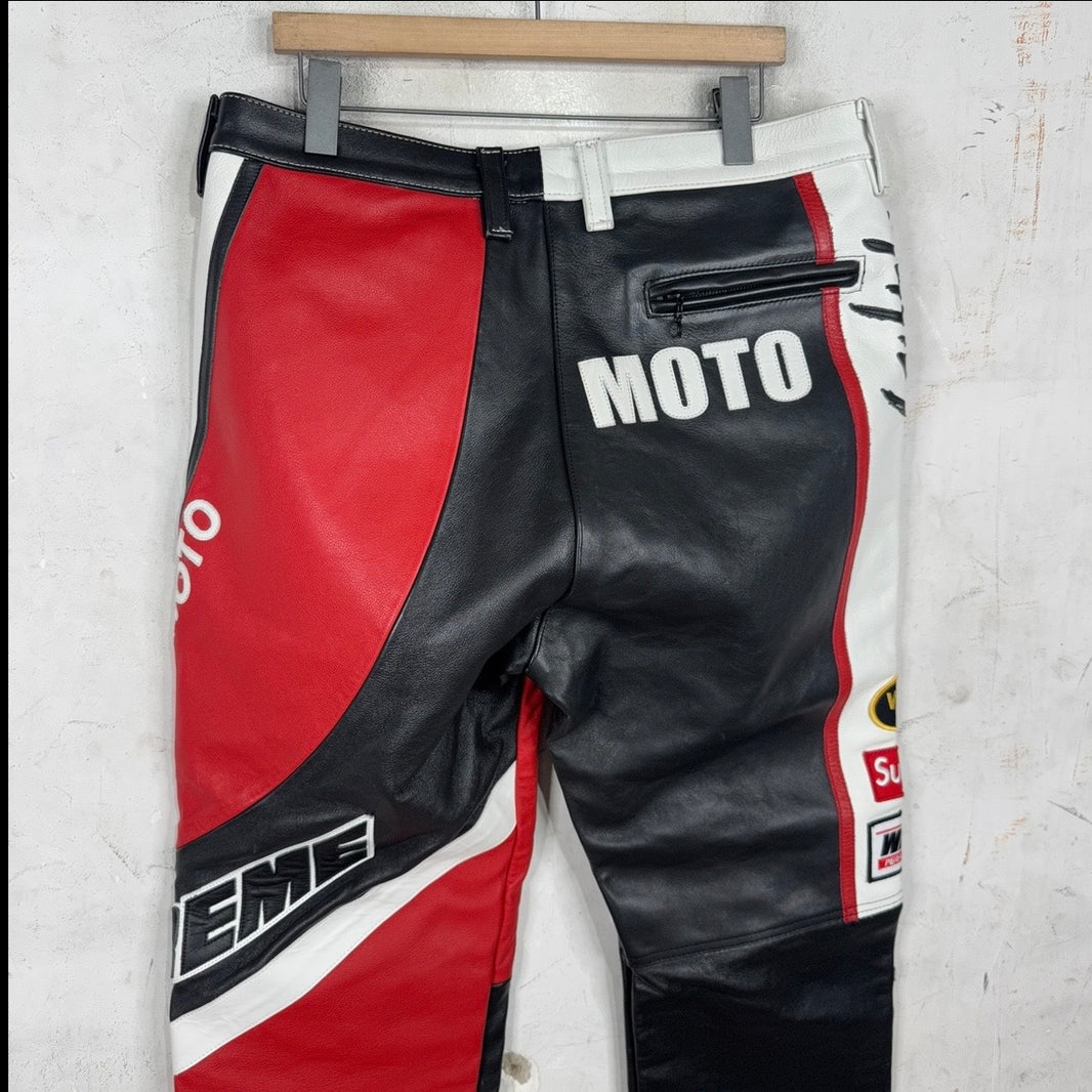 Supreme x Yohji Vanson Split Leather Pants