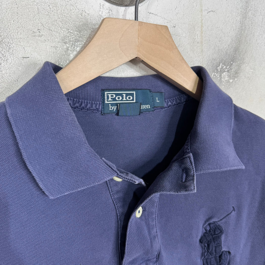 Ralph Lauren Blue Tonal Big Pony Polo