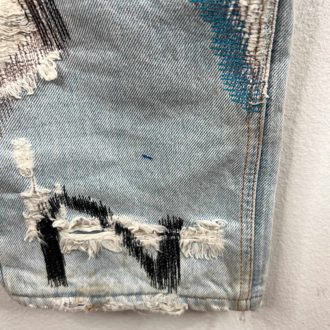Endless Denim OG Embroidered Boro Jeans