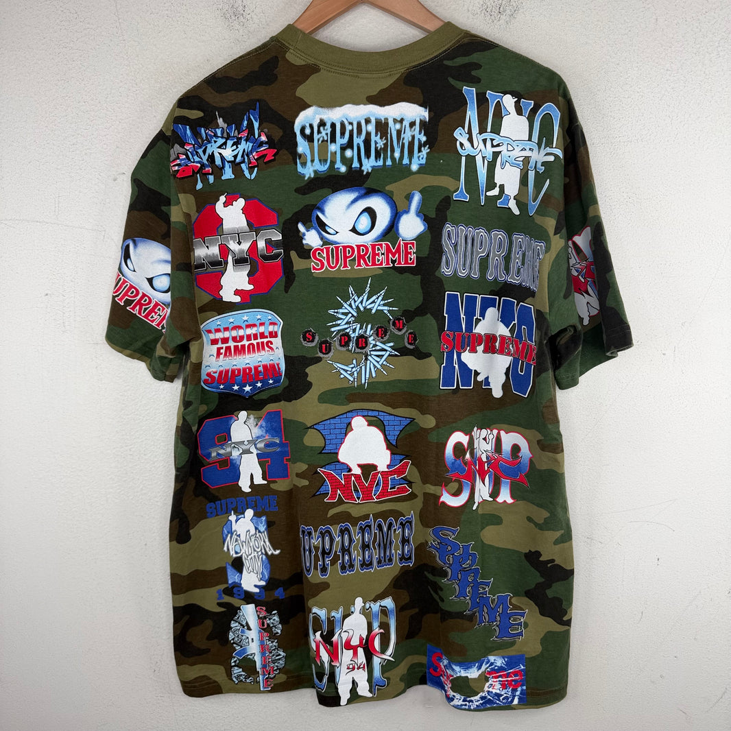 Supreme Art Dealer Camo T-Shirt