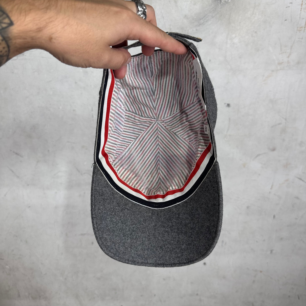 Thom Browne Grey Wool Hat
