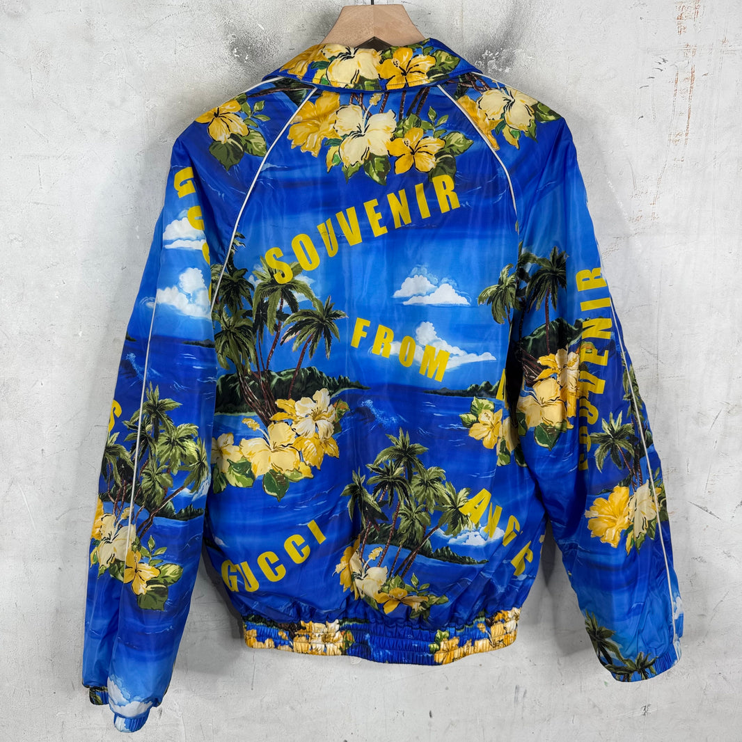 Gucci Souvenir Beach Printed Jacket