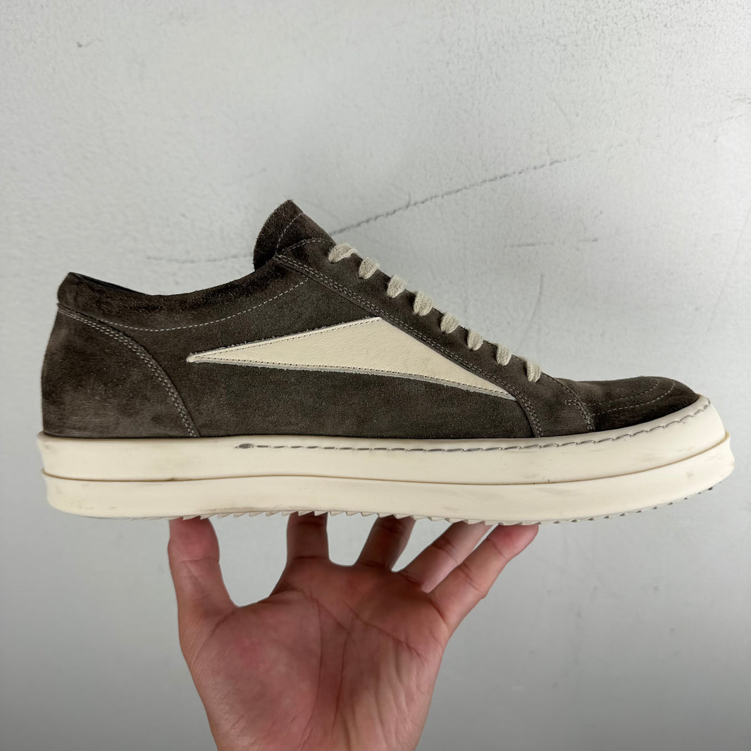 Rick Owens Dust Suede Vintage Sneakers