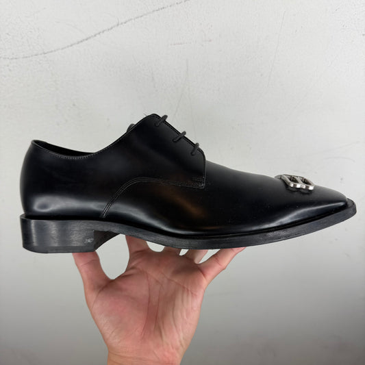 Balenciaga BB Metal Logo Derbies