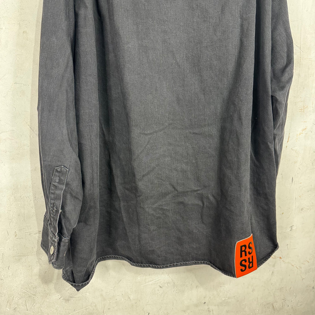 Raf Simons 11 Denim Oversized Overshirt