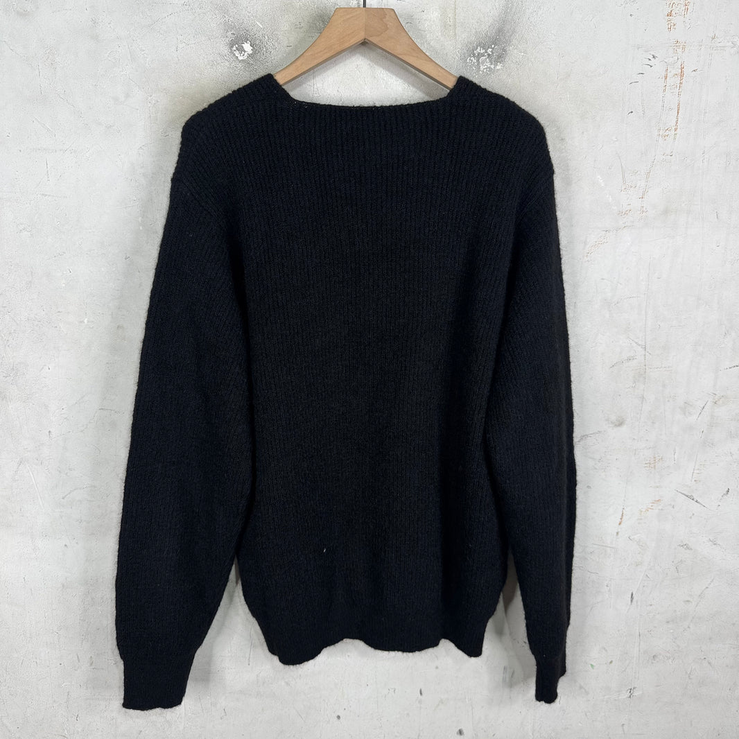 Jacquemus Asymmetrical Buttoned Cardigan Sweater