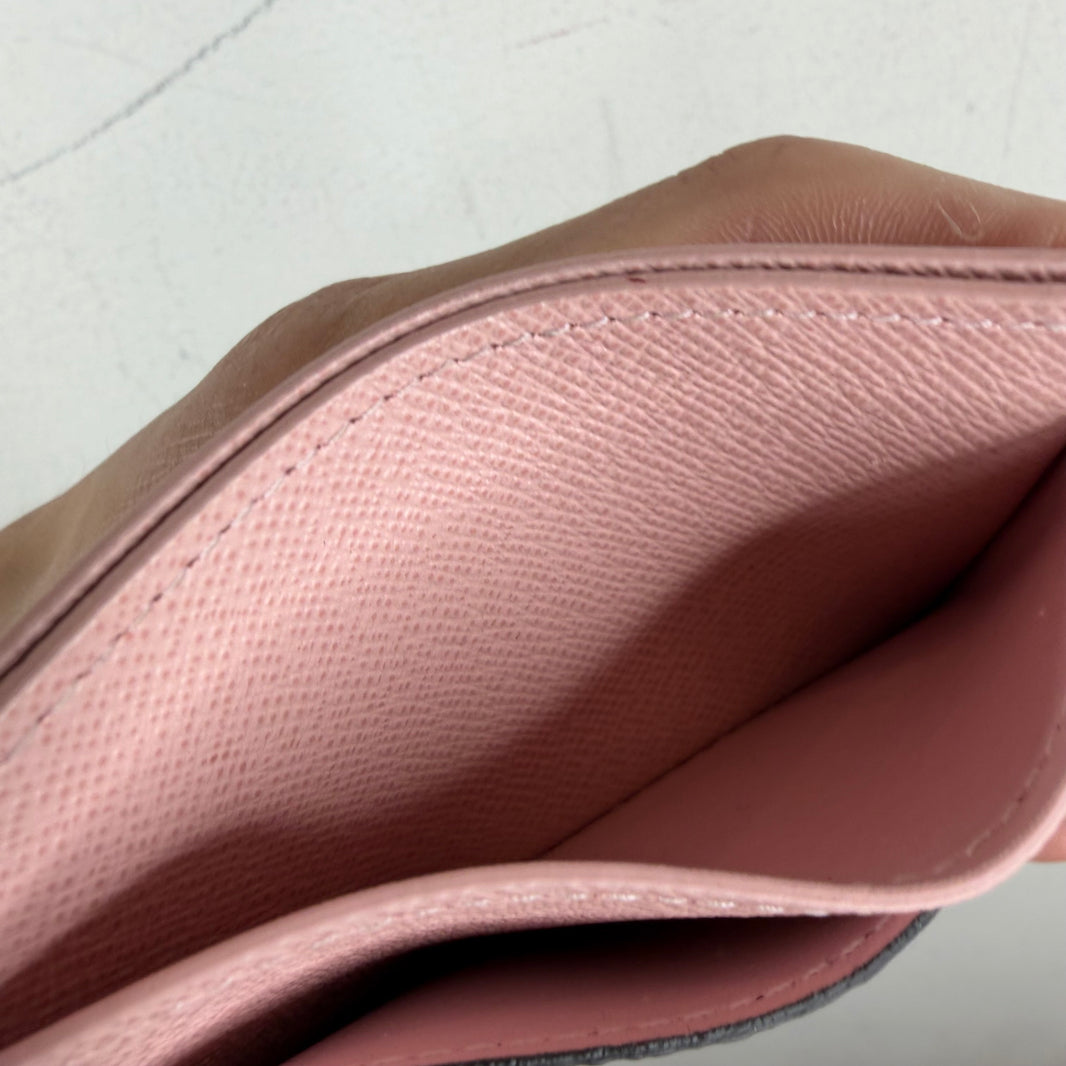 Louis Vuitton Charm Pink/Monogram Card Holder