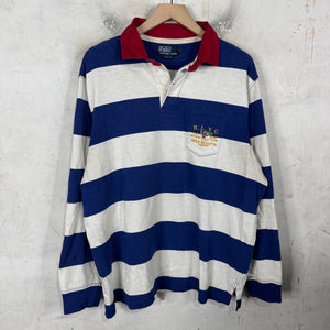Ralph Lauren RLYC Blue/White Striped Rugby