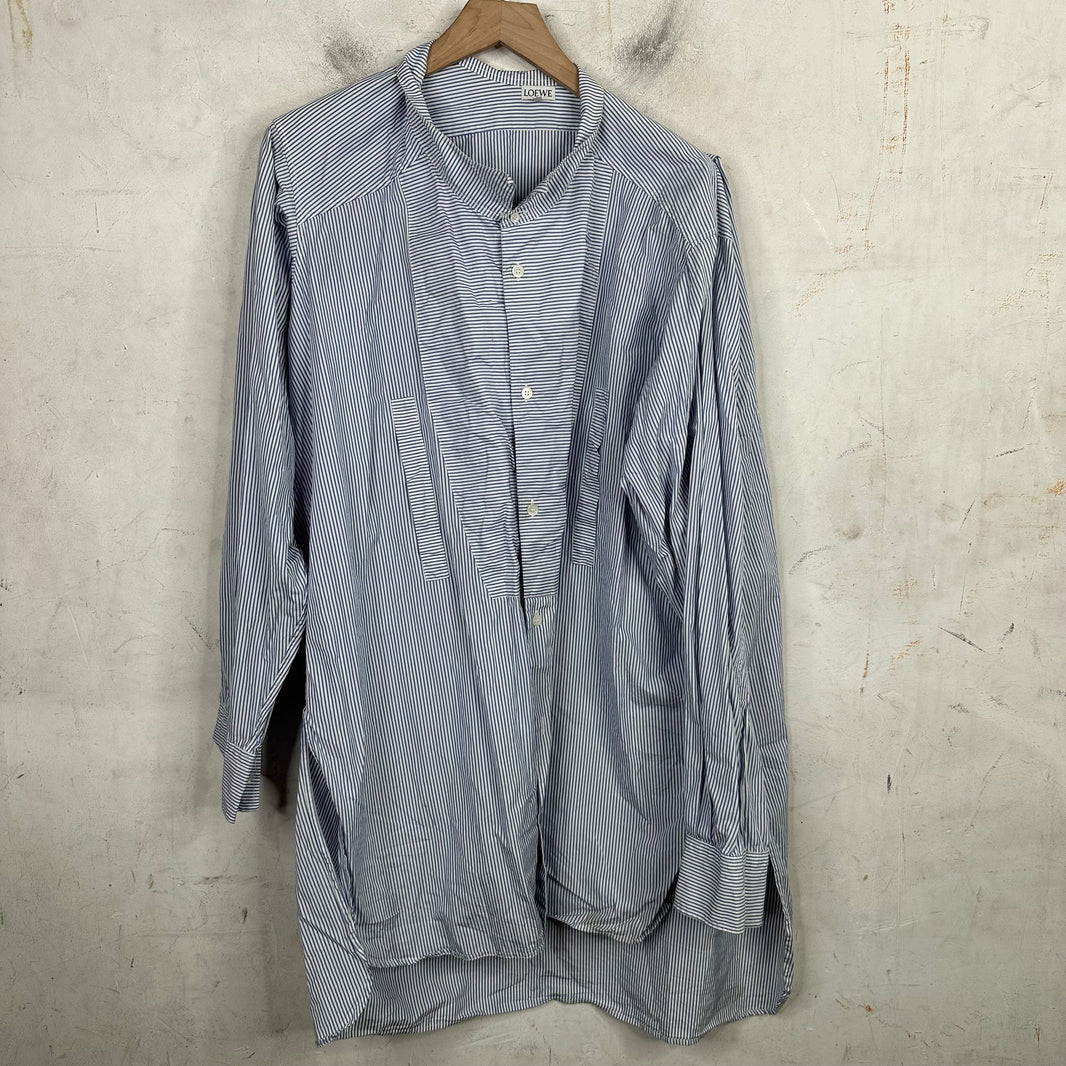 Loewe Asymmetrical Pinstripe Shirt