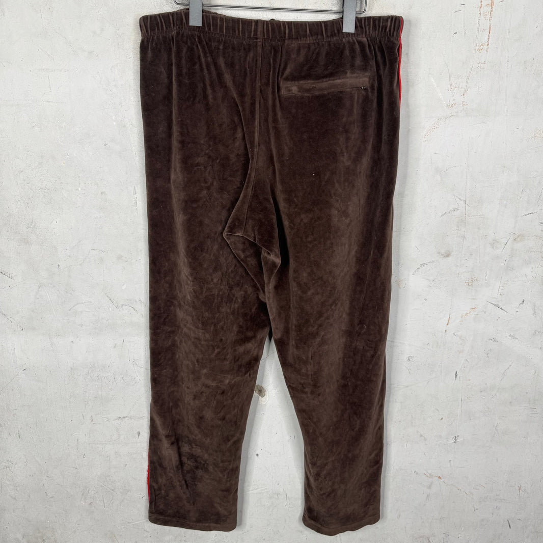 Palace Brown Velour Track Pants