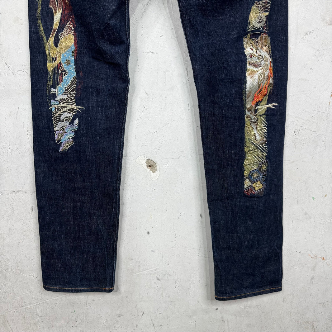 Evisu Selvedge Hakutaku Jeans