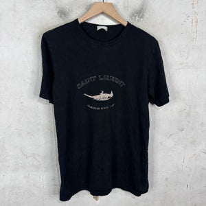 Saint Laurent Free Bird Graphic T-Shirt