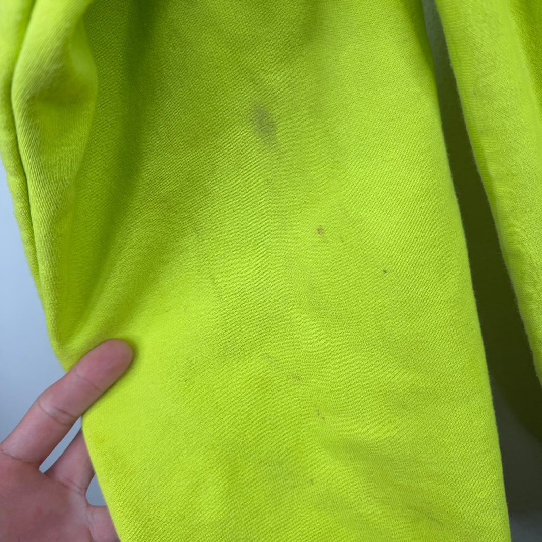 Stussy London Neon Zip Up Hoodie