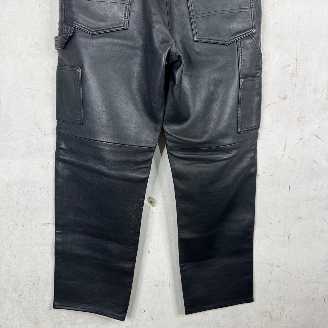 Supreme Leather Loose Double Knee Carpenters