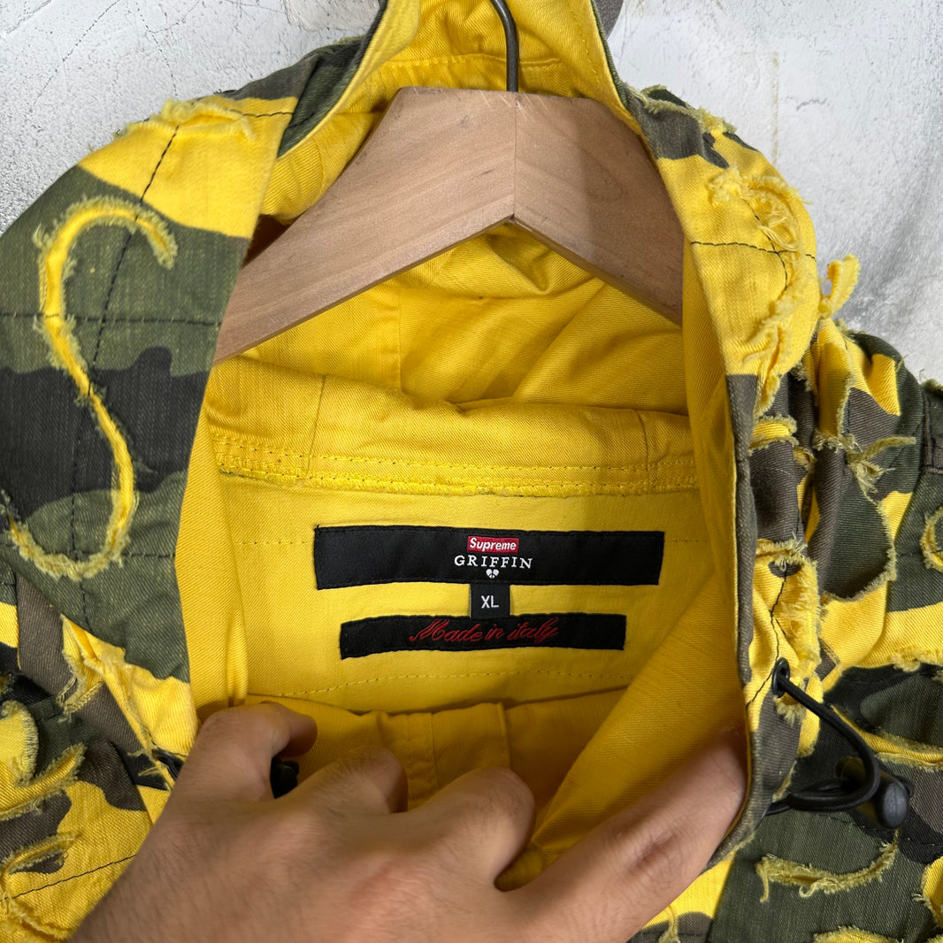 Supreme Griffin Yellow Camouflage Jacket