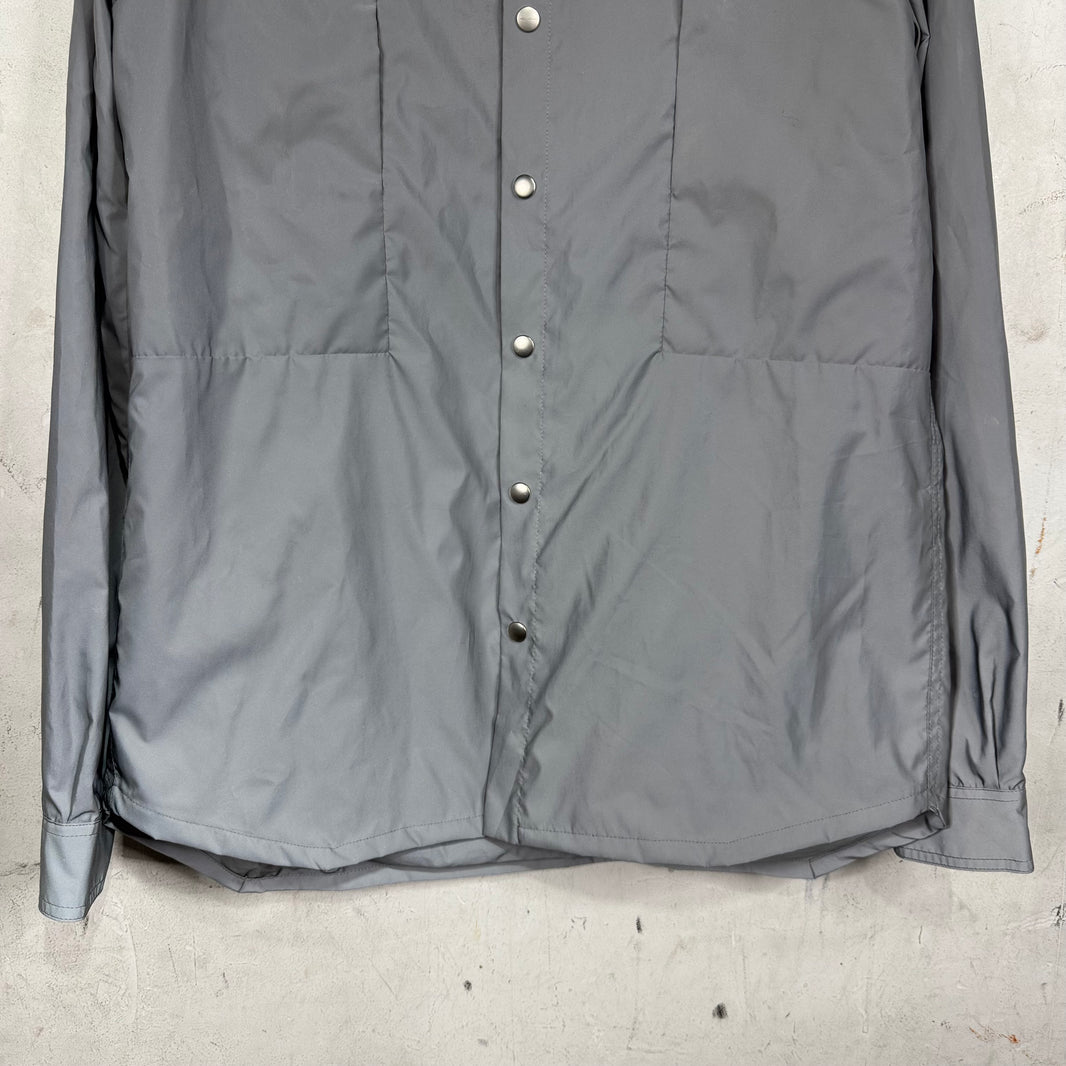 Rick Owens Strobe 3M Reflective Backstrap Overshirt