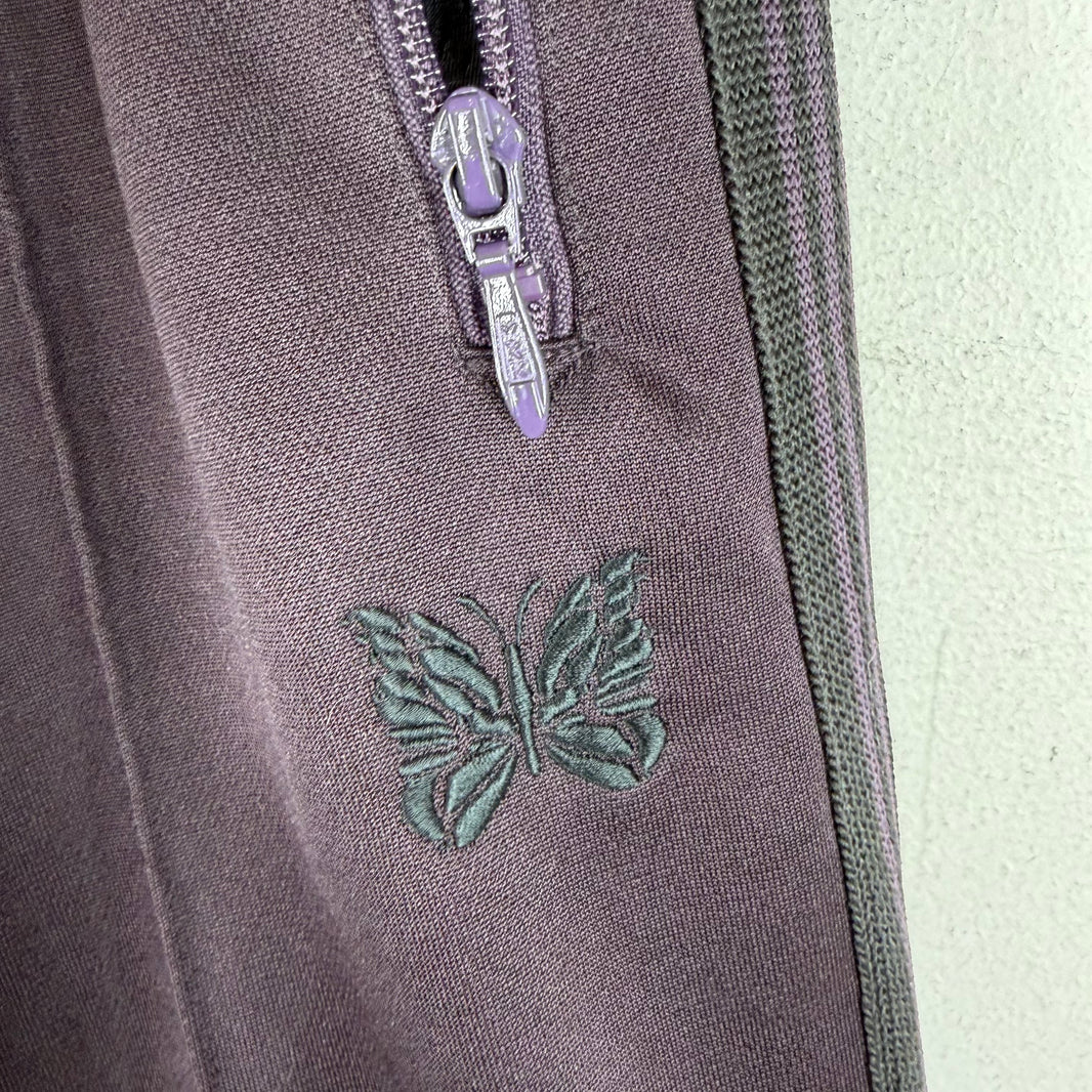Needles Purple Black Stripe Track Pants