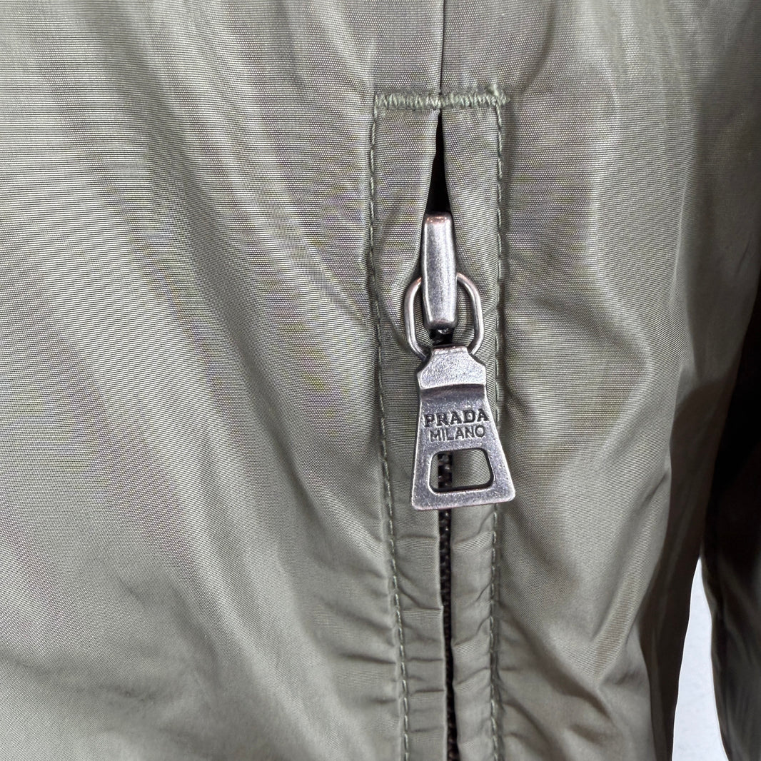 Prada Linea Rossa Reversible Light Puffer Jacket