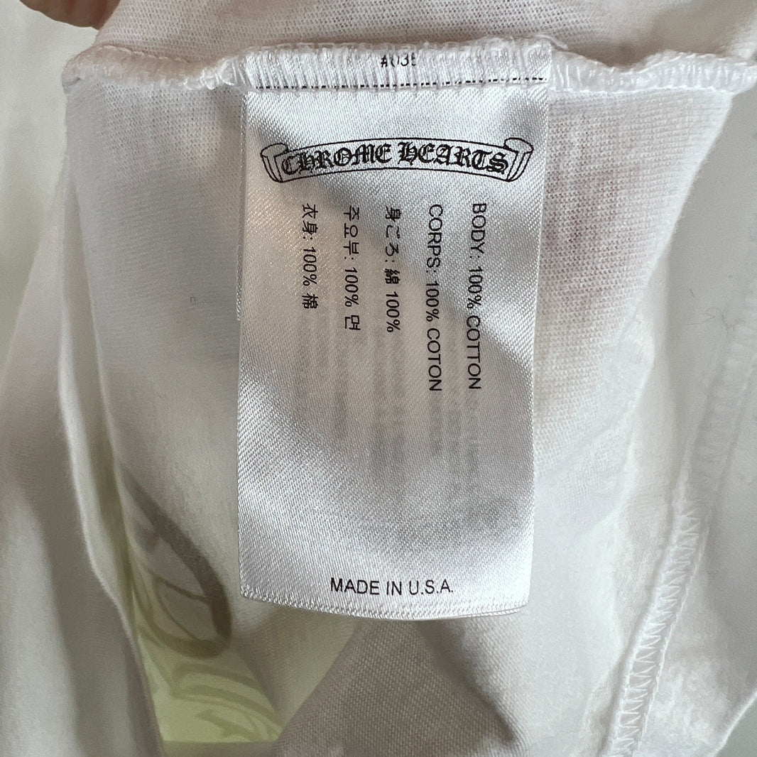 Chrome Hearts Neon Eyechart T-Shirt