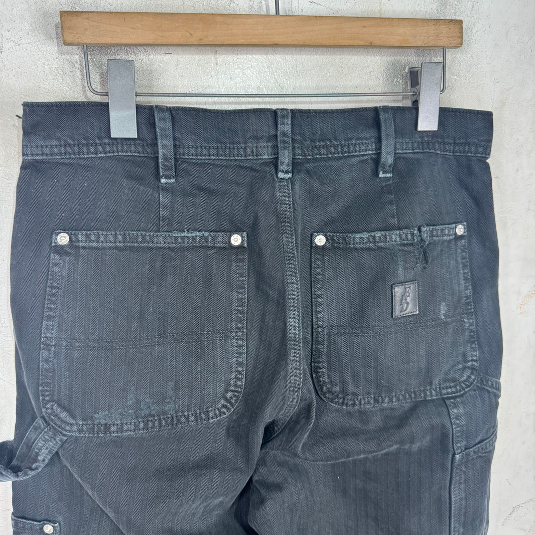 ERD Distressed Hickory Double Knee Carpenters