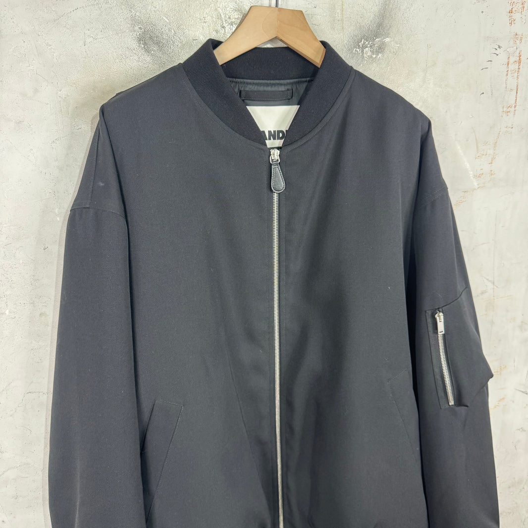 Jil Sander Padded Wool Blouson Jacket